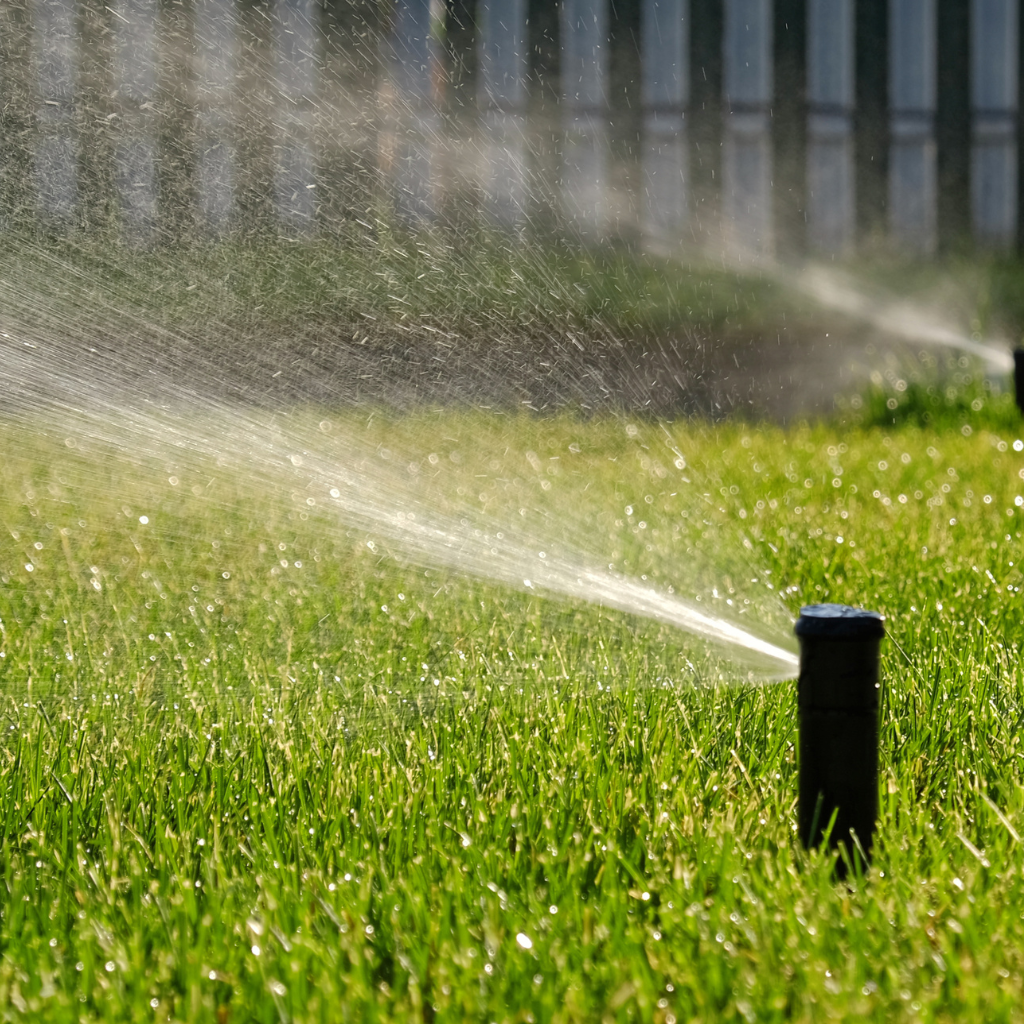 irrigação de jardim residencial